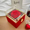 Let's Start Over - Love Knot with Rotating Rose Gift Box - Romantic Gifts For Her