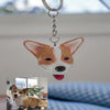 Personalized Custom Pet Keychain/Magnet – A Cute Keepsake for Pet Lovers