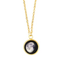 The Magnificent Moon Charm - Custom Silver Necklace Featuring Her Special Moon Phase