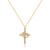 Cross With Crown Necklace – Wear Your Faith with Elegance