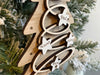 Personalized Family Name Christmas Tree Ornament – A Cherished Keepsake for the Holidays