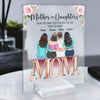 Mother And Daughter, Personalized Acrylic Plaque, Christmas Birthday Gift For Mom, Daughters
