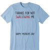 Thanks For Not Swallowing Us - Personalized Color Changing Mug