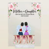 Mother And Daughter, Personalized Acrylic Plaque, Christmas Birthday Gift For Mom, Daughters