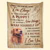 Custom Photo Don't Cry For Me I'm Okay - Memorial Personalized Custom Blanket - Sympathy Gift For Pet Owners, Pet Lovers