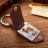 Custom Photo Drive Safe I Need You Here With Me - Gift For Girlfriends, Wife, Couples - Personalized Leather Photo Keychain