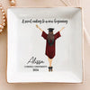 A Sweet Ending To A New Beginning - Personalized Jewelry Dish - Graduation Gifts From Parents