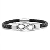 To My Man, Infinity Personalized Bracelet, Anniversary Gift For Husband