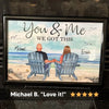 You & Me We Got This - Personalized Poster - Anniversary Gift For Couple, Gift For Husband, Wife