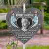 Custom Photo You Will Always Be Loved - Memorial Personalized Memorial Garden Slate & Hook - Sympathy Gift, Gift For Family Members