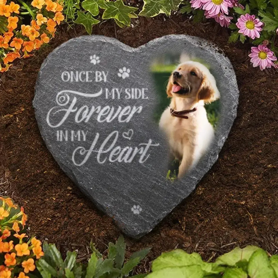 Custom Photo You Would Have Lived Forever - Memorial Personalized Custom Memorial Stone - Sympathy Gift, Gift For Pet Owners, Pet Lovers