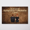 Personalized Brothers & Sisters Forever Poster, Perfect Gift for Siblings, Memorial Keepsake