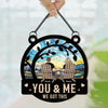 You & Me We Got This - Personalized Couple Window Hanging Suncatcher Ornament - Anniversary Keepsake Gift For Him, Her