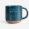 Pottery Mug  Blue Mockup 1