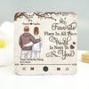 Mockup Music Fridge Magnet