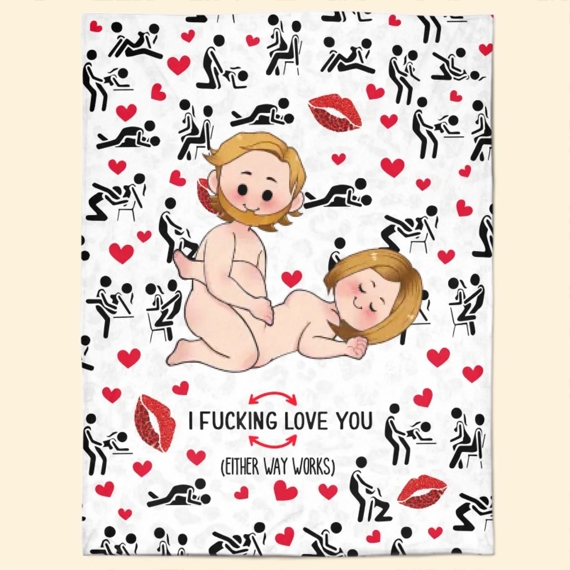 Mockup Fleece Blanket