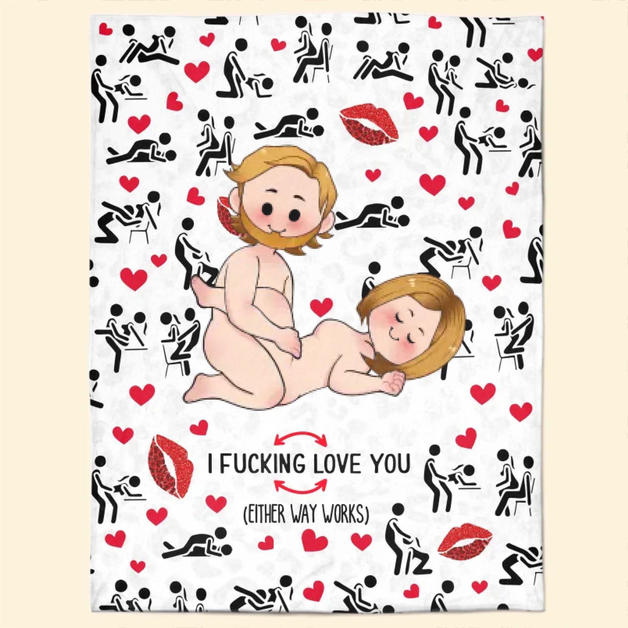 Mockup Fleece Blanket