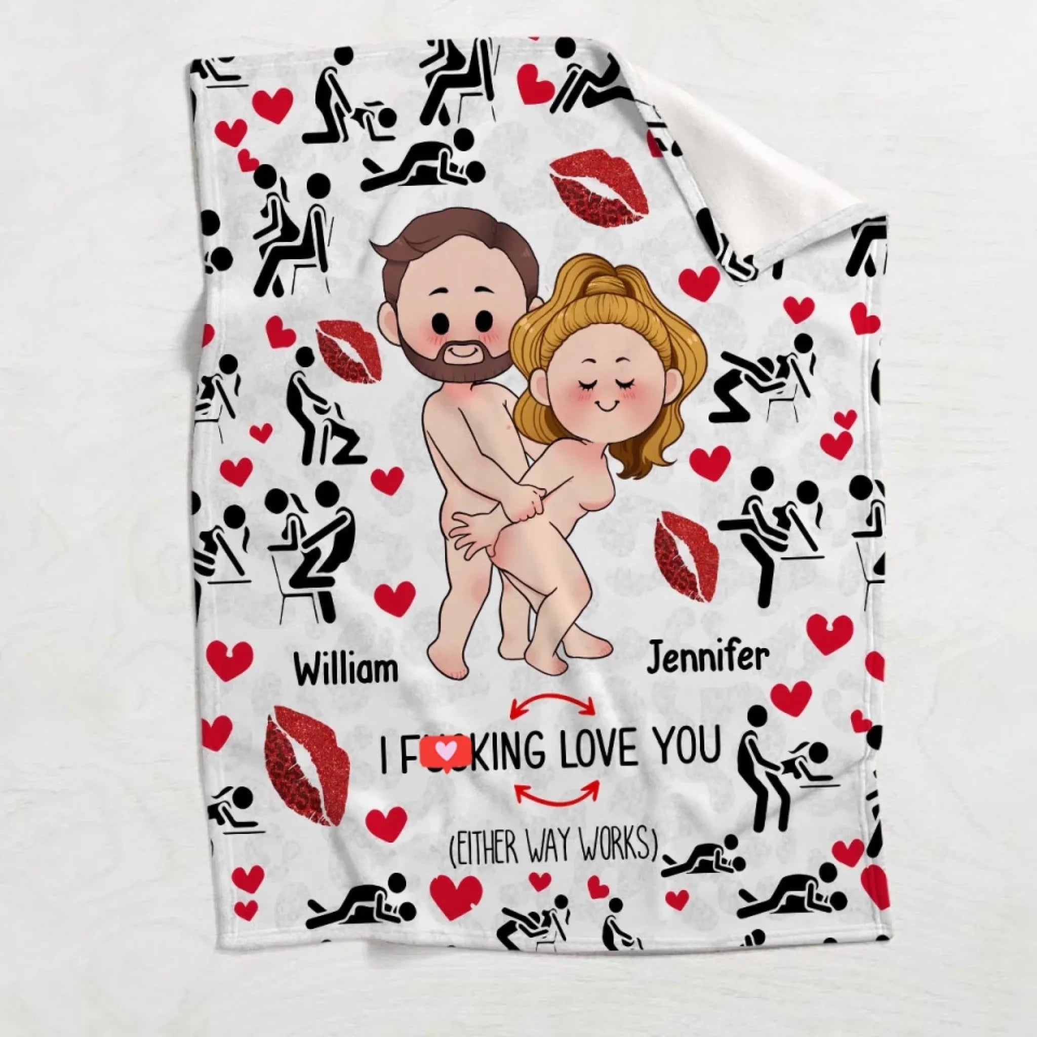 Mockup Fleece Blanket