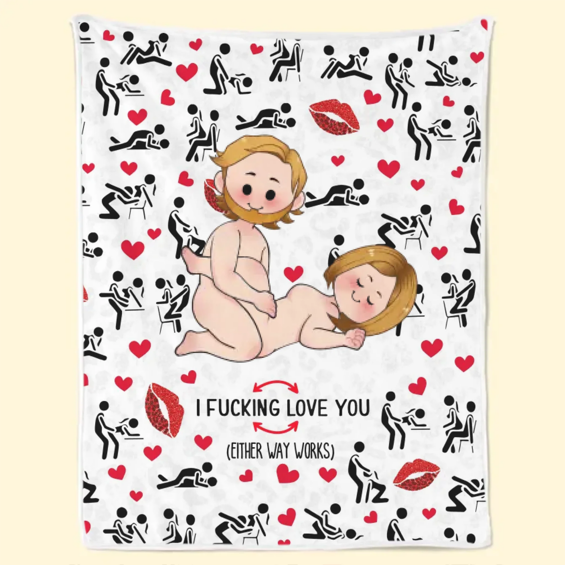 Mockup Sherpa Blanket