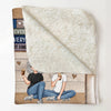Mockup Fleece Blanket