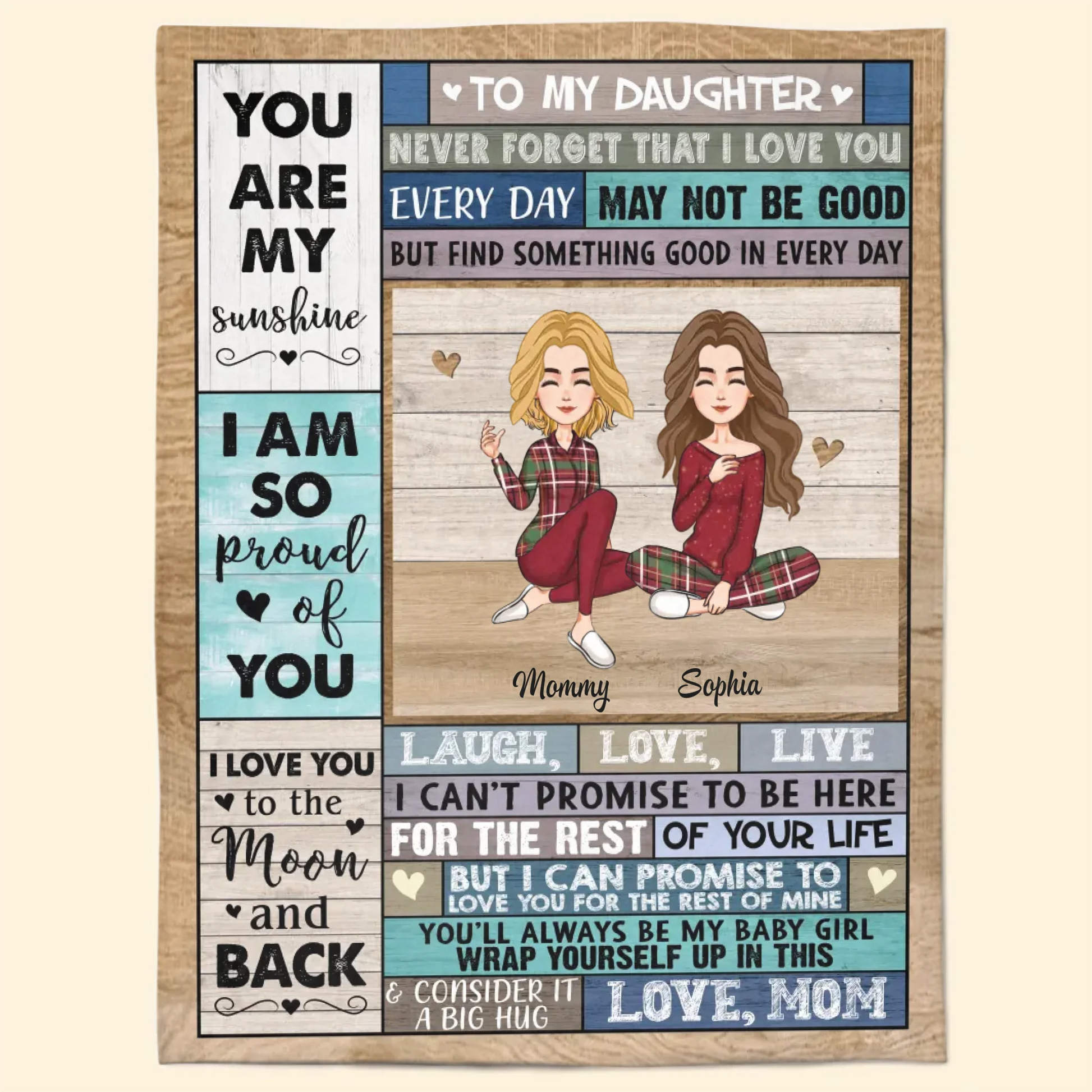 Mockup Fleece Blanket