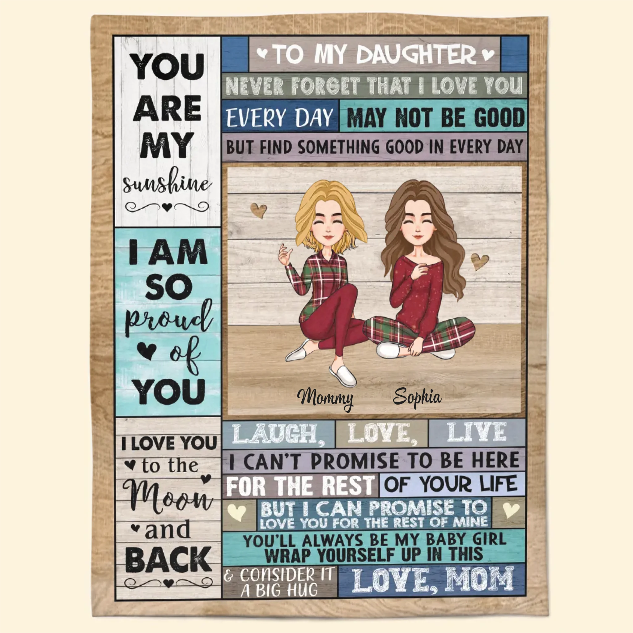 Mockup Fleece Blanket