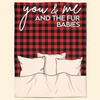 Mockup Fleece Blanket