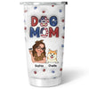 Lovely Dog Mom - Personalized Custom 3D Inflated Effect Tumbler