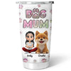 Dog Mom Lovely Chibi - Personalized Custom 3D Inflated Effect Tumbler