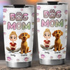Dog Mom Lovely Chibi - Personalized Custom 3D Inflated Effect Tumbler