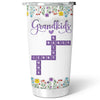 Love My Grandkids Crossword - Personalized Custom 3D Inflated Effect Tumbler 20 Oz