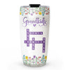 Love My Grandkids Crossword - Personalized Custom 3D Inflated Effect Tumbler 20 Oz