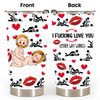 Personalized Couple Tumbler - I Love You - Unique Gift Ideas For Couples