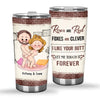 Personalized Couple Tumbler, Love Your Butt, Unique Gift Ideas For Couples