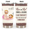 Personalized Couple Tumbler, Love Your Butt, Unique Gift Ideas For Couples