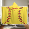 Mockup Wearable Hooded Blanket
