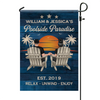 Personalized Flag For Swimming Pool Zone Decor - Perfect Gift For Housewarming, Birthday, Anniversary For Couple
