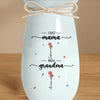Mockup Ceramic Flower Vase-Blue-L
