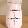 Mockup Ceramic Flower Vase-Pink-L