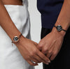 Sun&moon Long Distance Smart Vibration Bracelets with Milan Rope - Smart Sensing Couple Bracelet - Lover Couple Gift