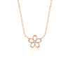 Dainty Floral Charm Necklace – Delicate and Chic Charm Jewelry