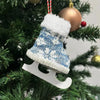 Christmas Ice Skates Shoes Hanging Ornament – A Festive Touch of Winter Charm