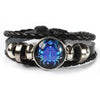 Soul Manifestation Bracelet – Constellation Zodiac Leather Bracelet