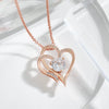 Zircon Double Love Necklace – A Symbol of Endless Love and Connection