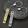 Custom Text Keychain – Personalized Message on a Stylish Accessory