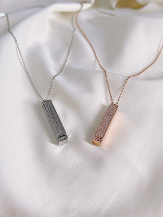 Meaningful Personalized Message Bar Necklace – A Beautiful Gift for Your Loved One