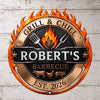 bgr metal sign