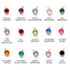 Family Birthstone Eternal Ring Necklace – Perfect Gift for Loved Ones