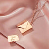 Create a Special Moment with a Text & Photo Letter Envelope Necklace