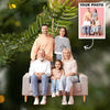 Personalized Photo Ornament – A Cherished Christmas Gift for Family Members